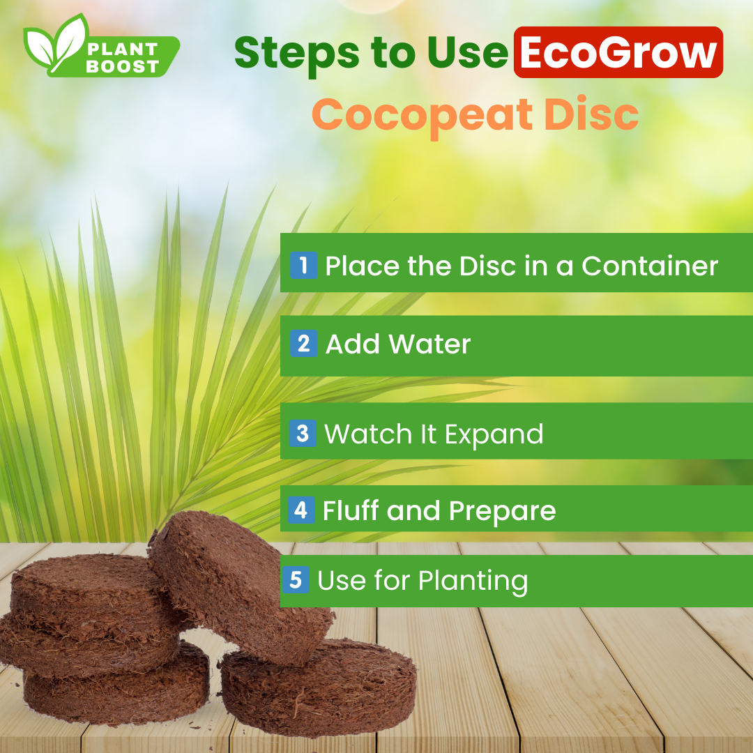 EcoGrow Cocopeat Disc