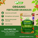 PlantBoost Organic Fertilizer - Long-Lasting Spreadable Plant Food