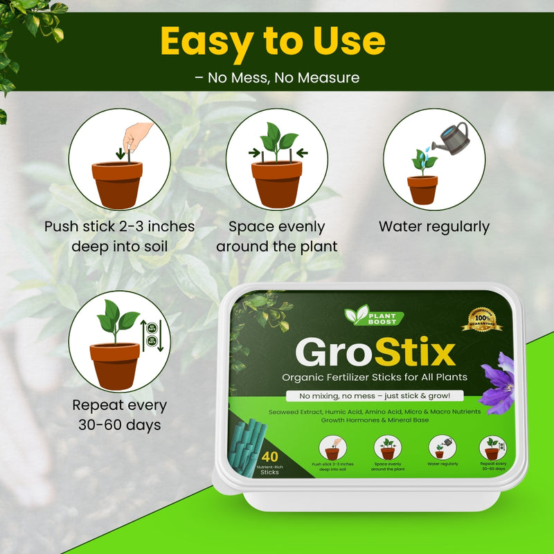 Plant Boost Organic Food Sticks