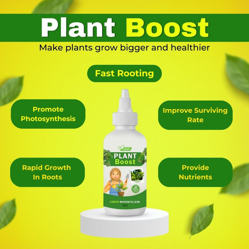 Organic Plant Boost - Faster Growth & Stronger Roots