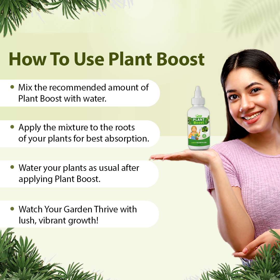 Organic Plant Boost - Faster Growth & Stronger Roots