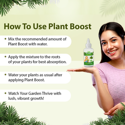 Organic Plant Boost - Faster Growth & Stronger Roots
