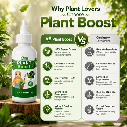 Organic Plant Boost - Faster Growth & Stronger Roots